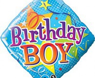 Birthday Boy 45 cm foil balloon