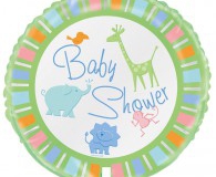 Baby shower paper plates