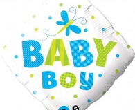 Baby boy foil 45 cm balloons