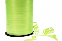 Lime green 5mm curling ribbon