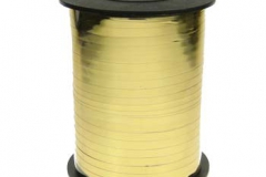 Metallic gold 5mm curling ribbon