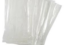 Flat cello bags in assorted sizes