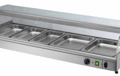 Bain Marie 5 compartments suitable for hot or cold