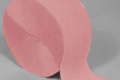 Streamer paper pink pkt 4