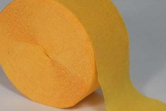 Streamer paper yellow pkt 4