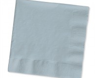Shiny Silver 2 ply lunch napkins