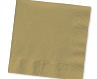 Shimmering gold 2 ply lunch napkins