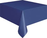 Dark blue rectangle tablecloth