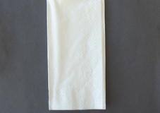 Linen look premium dinner napkin