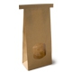 Paper bag Window tin tie  available in brown or white
