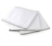 White paper bags assorted sizes