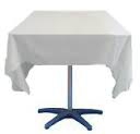 Square tablecloth for hire