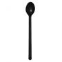 190mm long black or white disposable spoon