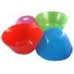Plastic salad bowl assorted colours