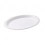 Plastic oval plate 12"/300mm